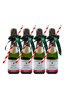 miniature-champagne-premier-cru-christmas-decorated