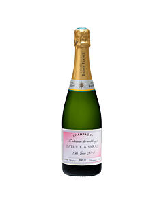 Personalised Champagne - Classic Cuvée Champagne Brut NV