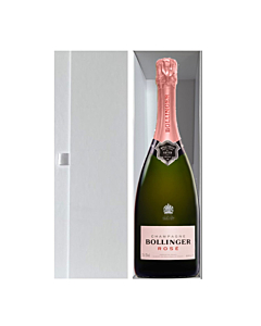 Bollinger Rosé Champagne - In White Presentation Box