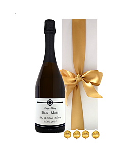 Personalised Best Man Prosecco Gift - Classic Cuvee D.O.C.
