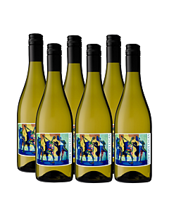 6 Bottles of Signature Customised White Wine - Branded With Corporate Logo - Sauvignon Blanc, Languedoc, Southern France