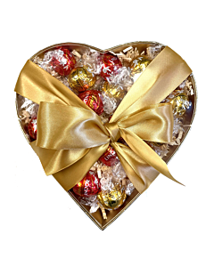 Heart of Gold Luxury Swiss Chocolate Truffle Gift