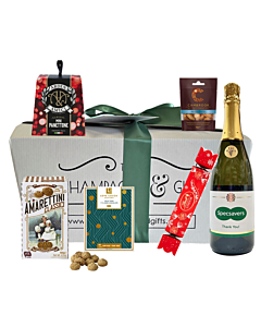 "Christmas Wish" Prosecco & Chocolate Treats Hamper - Corporate Gift Idea