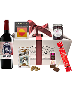 "Christmas Treats" Festive Goodies Christmas Hamper - Presented in C&G Hamper With Large Hand Tied Bow