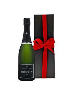 Personalised Christophe Bertin 2008 Vintage Brut Millesime Champagne - In Black Gift Box