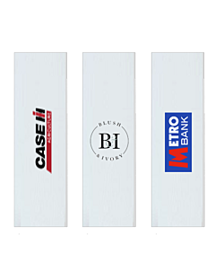 Customised Branded White Gift Box - Branded With Your Logo - Designed for Champagne & Wine Bottles