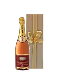 Comtes de Dampierre - Cuvée des Ambassadeurs Rosé Premier Cru Champagne - Presented in Classique Gold Gift Box