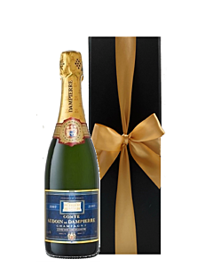 Comtes de Dampierre Cuvée des Ambassadeurs - Vintage 2007 Grand Cru Champagne - Presented in Classique Black Gift Box