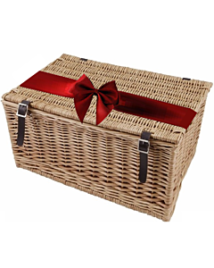 Create Your Own Corporate Hamper - Extra Large Classic Wicker Hamper - Perfect for up to 20 items - Can take 4 Bottles & 12 Other Items
