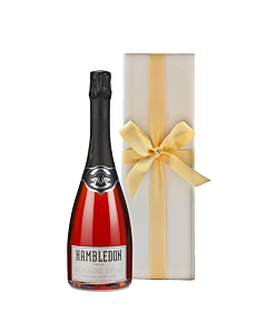 Hambledon Vineyard Rosé English Sparkling - Limited Edition Zero Dosage - In White Gift Box