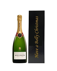 "Have a Bolly Christmas" Gift Set - Bollinger Special Cuvée Champagne in Exclusive Presentation Box