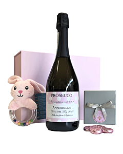 new-baby-gift-prosecco-and-bunny-hamper