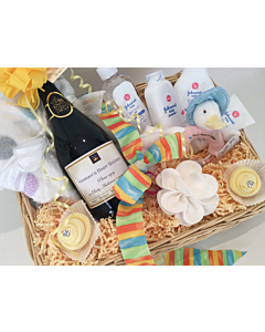 The Baby Shower Basket - Luxury Personalised Prosecco Gift