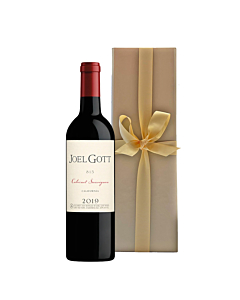 Personalised Red Wine from California - Joel Gott 815 Cabernet Sauvignon - In Gold Gift Box