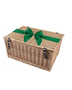 Create Your Own Luxury Hamper - Large Classic Wicker Hamper - Perfect for 10 to 12 items ( Max 3 Bottles)