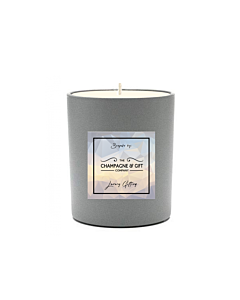"Garden of the Morning Calm" - C & G Signature Candle Collection - Fragrance: Ylang Ylang & Lavender (Grey)