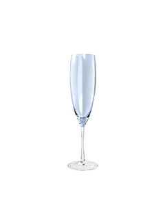 "Palette Bleu" Irridescent Champagne Flute Gift