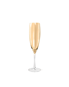 "Palette Jaune" Irridescent Champagne Flute Gift