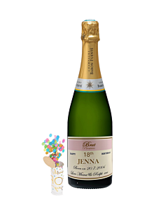 Personalised 18th Birthday Champagne - Classic Cuvee Brut NV 