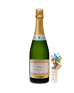 Personalised 40th Birthday Champagne - Classic Cuvee Brut NV 