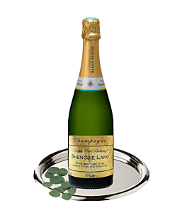 Personalised Anniversary Champagne - Classic Cuvee Brut NV 