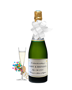 Personalised Engagement Champagne - Classic Cuvee Brut NV 