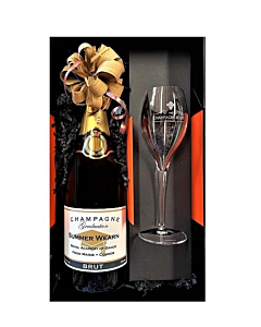 Personalised Graduation Champagne & Flute Gift