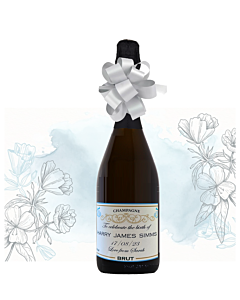 Personalised New Baby Boy Celebrations Prosecco - Classic Cuvee D.O.C.