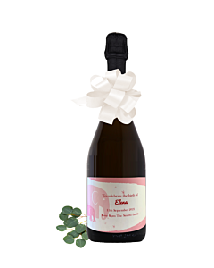 Personalised New Baby Girl Celebrations Prosecco - Classic Cuvee D.O.C.