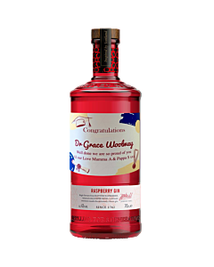 Personalised Hand Crafted Raspberry Gin 