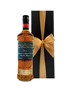 Personalised Blended Scotch Whisky - Triple Matured Whisky in Classique Black Gift Box 