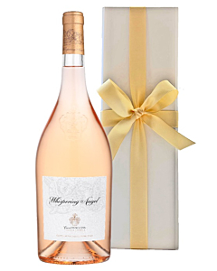 Personalised Whispering Angel Rosé Magnum in White Presentation Box