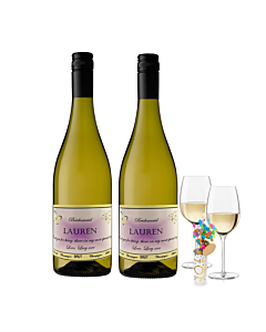 2 x Signature Personalised Sauvignon Blanc White Wine - St. Marc, South of France