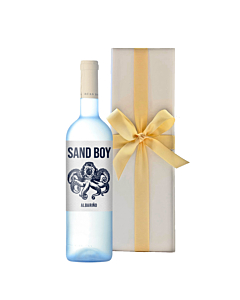 Sand Boy Albarino White Wine in White Presentation Box