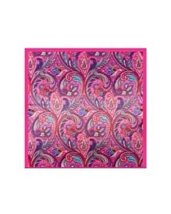 luxury-silk-scarf-hot-pink-swirl-design