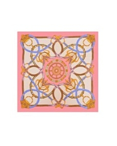 Luxury-Peach-Pink-Pattern-scarf