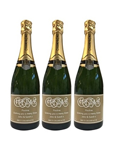 trio-personalised-christmas-champagne