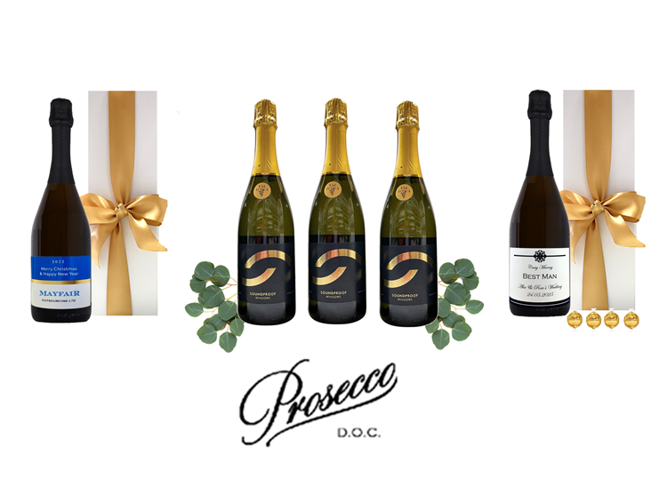 Luxury Personalised Prosecco Bottles and Gifts