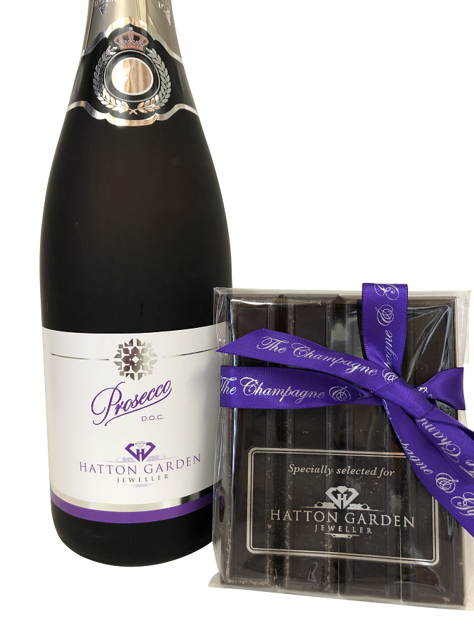 branded-chocolate-batons-and-branded-prosecco