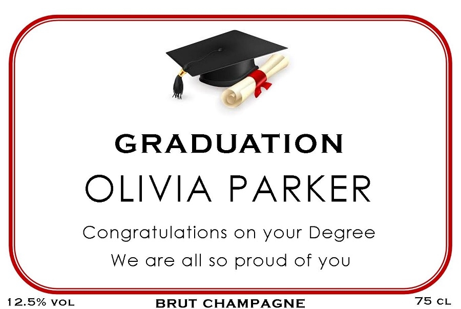 personalised-label-graduation-champagne-red
