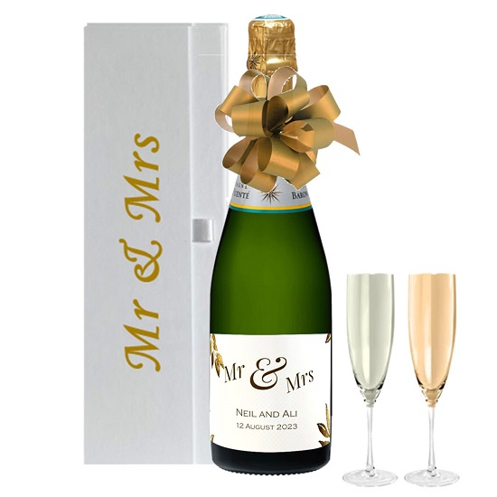 Personalised Champagne Gifts for Wedding